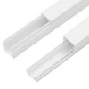 vidaXL Goulotte de c&acirc;ble 25x16 mm 10 m PVC