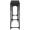 vidaXL Table console 2 pcs Ch&ecirc;ne noir 100 x 28 x 75 cm