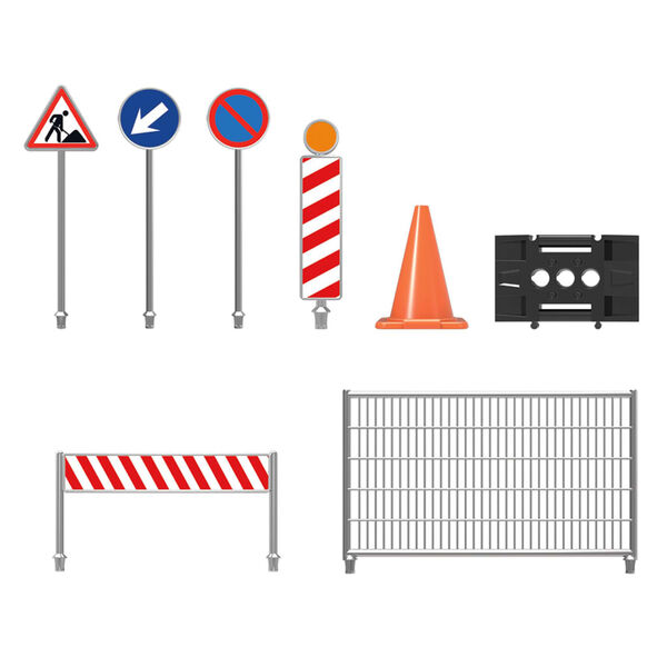 JAMARA Ensemble de chantier de construction 38 pcs 1:20