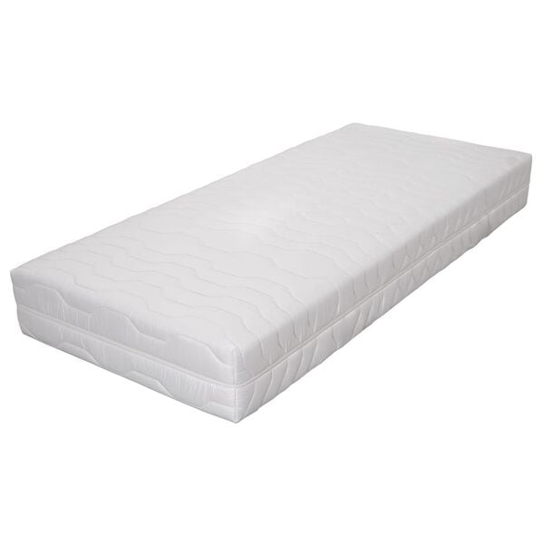 vidaXL Matelas 90 x 200 cm 7 zones Ressort ensach&eacute; 20 cm H2
