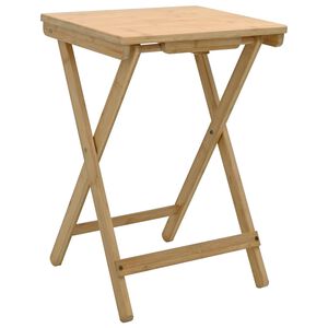 vidaXL Table de cuisine Naturel 40 x 30 x 53,5 cm Bambou