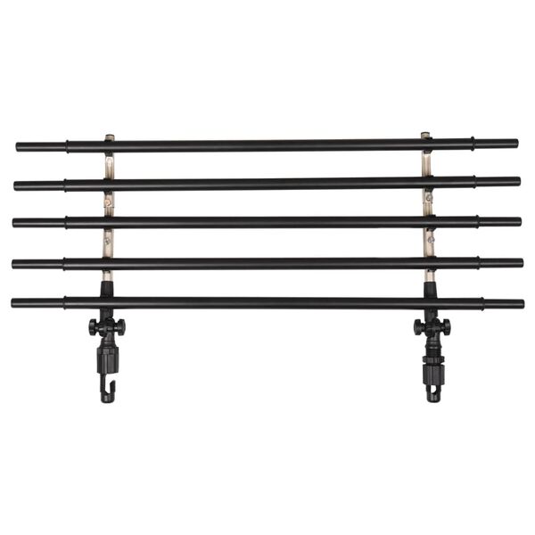 FLAMINGO Barrière auto pour chien avec 5 barres Walky Barrier Métal