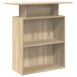 vidaXL Bureau de r&eacute;ception Ch&ecirc;ne Sonoma 100x40x104 cm Bois d'ing&eacute;nierie