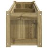 vidaXL Jardinière 150x31x31 cm bois de pin imprégné