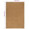 vidaXL Tapis 200x300 cm Jute Rectangulaire