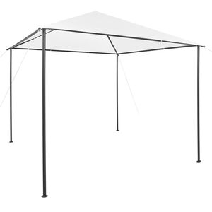 vidaXL Tonnelle 3x3x2,9 m Blanc 180 g/m&sup2;