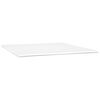 vidaXL Sommier &agrave; lattes de lit avec matelas LED Cr&egrave;me 180x200 cm Tissu