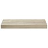 vidaXL &Eacute;tag&egrave;res murales flottantes 4 pcs ch&ecirc;ne 50x23x3,8 cm MDF