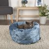 Scruffs Lit pour animaux de compagnie Velours Bleu