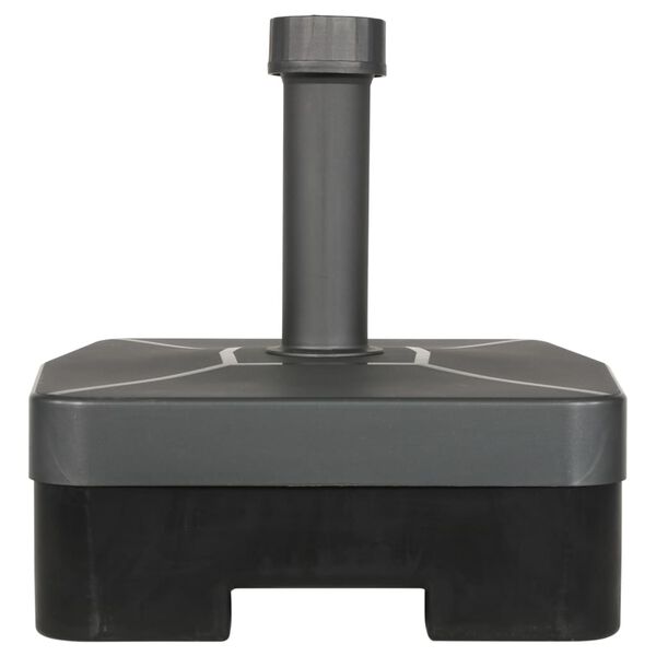 Lesli Living Support de parasol d'ext&eacute;rieur &agrave; remplir 45 kg Plastique