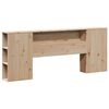 vidaXL Lit biblioth&egrave;que sans matelas 180x200 cm bois massif de pin