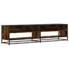vidaXL Meuble TV ch&ecirc;ne fum&eacute; 180,5x40x46 cm bois d'ing&eacute;nierie