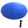 vidaXL Coussin de piscine d'hiver Bleu &Oslash; 220 x 140 cm PVC