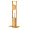 EISL Porte-rouleau de papier de toilette et brosse Bambou 30x21x82 cm