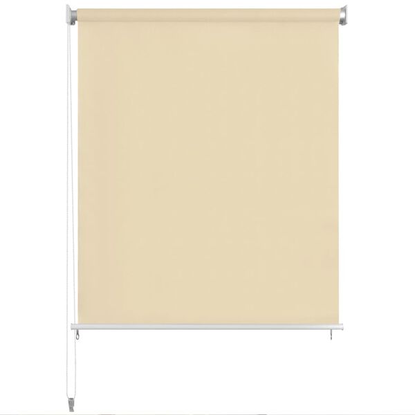 vidaXL Store roulant d'ext&eacute;rieur 240 x 230 cm Couleur cr&egrave;me