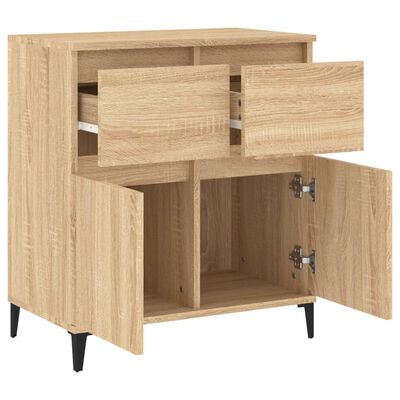 vidaXL Buffet Chêne sonoma 60x35x70 cm Bois d'ingénierie