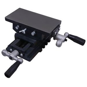 vidaXL Table d'&eacute;tau &agrave; glissi&egrave;re transversale manuelle