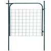 vidaXL Portail de jardin 100x100 cm Vert