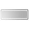 vidaXL Miroir de salle de bain &agrave; LED 40x100 cm