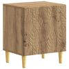 vidaXL Table de chevet Ch&ecirc;ne artisanal 43 x 34,5 x 50 cm