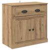 vidaXL Haut Armoire Ch&ecirc;ne artisanal 70 x 35,5 x 67,5 cm