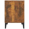 vidaXL Tables de chevet 2 pcs Ch&ecirc;ne fum&eacute; 40x35x50 cm