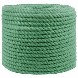 vidaXL Corde en Jute 12 mm Vert Jute 100% Tossa