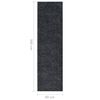 vidaXL Tapis BCF Anthracite 80x300 cm