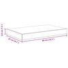vidaXL &Eacute;tag&egrave;re murale flottante 2 pcs Gris brillant 40x23x3,8 cm MDF