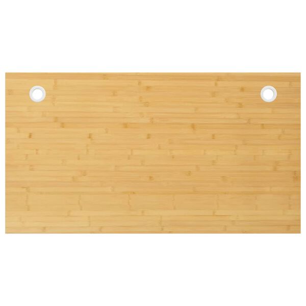 vidaXL Dessus de bureau 110x60x4 cm bambou