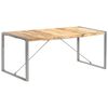 vidaXL Table &agrave; manger 180x90x75 cm bois de manguier massif brut