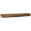 vidaXL Tiroirs de lit avec tiroir Bois ancien 200 x 36,5 x 16,5 cm