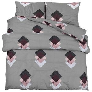vidaXL Ensemble de housse de couette multicolore 240x220 cm coton