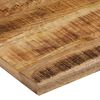 vidaXL Dessus de table 100x80x3,8cm bord vif bois massif manguier brut