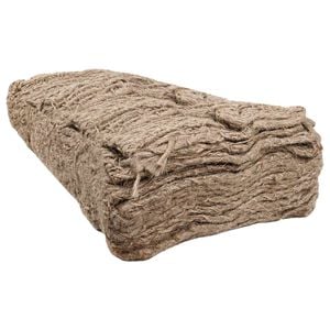 vidaXL Tapis de remblai en jute Naturel 2 x 30 m