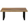 vidaXL Table basse Bois d'arbre &agrave; pluie massif 102x56x41 cm