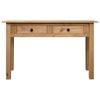 vidaXL Table console 110x40x72 cm Pin solide Gamme Panama