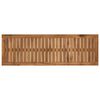 vidaXL Plateau de table 108,5 x 35 x 2 cm Rectangulaire Naturel