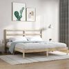vidaXL Cadre de lit sans matelas 200x200 cm bois massif de pin