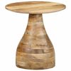 vidaXL Table d'appoint &Oslash;40x40 cm bois de manguier massif
