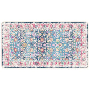 vidaXL Tapis lavable multicolore 80x150 cm