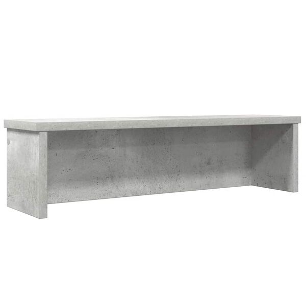 VidaXL &Eacute;tag&egrave;res de cuisine empilables 2 pcs gris b&eacute;ton 60x15x16 cm