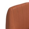 vidaXL Tabourets de bar lot de 2 marron clair similicuir