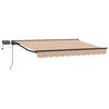 vidaXL Cadre de store manuel avec LEDs 3,5 x 2,5 m