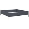 vidaXL Lit sur&eacute;lev&eacute; de jardin anthracite 100x100x26 cm acier