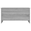 vidaXL Table basse sonoma gris 102x55,5x52,5 cm bois d'ing&eacute;nierie