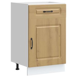 vidaXL Armoire de cuisine Kalmar ch&ecirc;ne artisanal bois d'ing&eacute;nierie