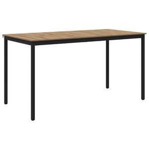 vidaXL Table de bar debout Bois d'ing&eacute;nierie Rectangulaire