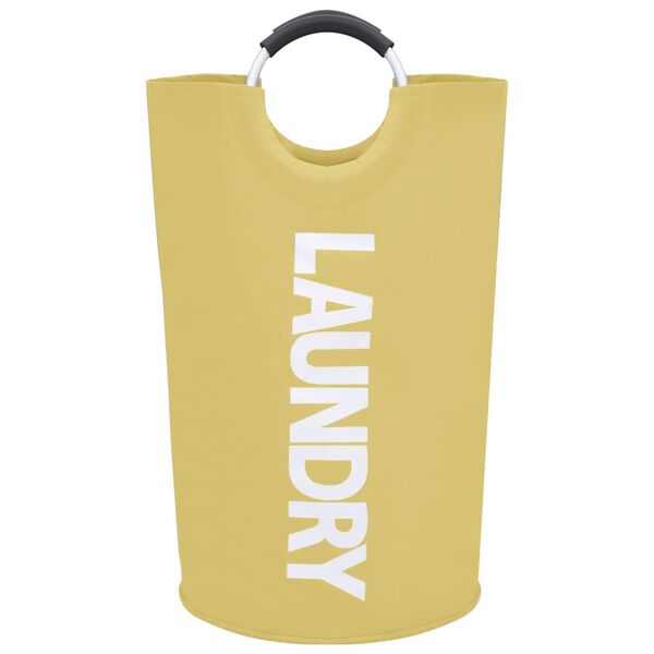 vidaXL Trieuses &agrave; linge 2 pcs Cr&egrave;me