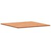 vidaXL Dessus de table 70x70x1,5 cm carré bois massif de hêtre